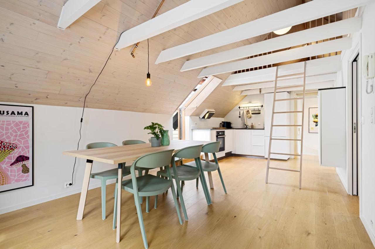 Charming Rooftop Apartment In Heart Of Stavanger Exterior foto