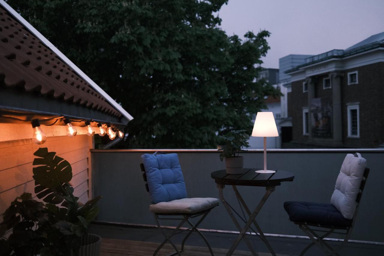 Charming Rooftop Apartment In Heart Of Stavanger Exterior foto
