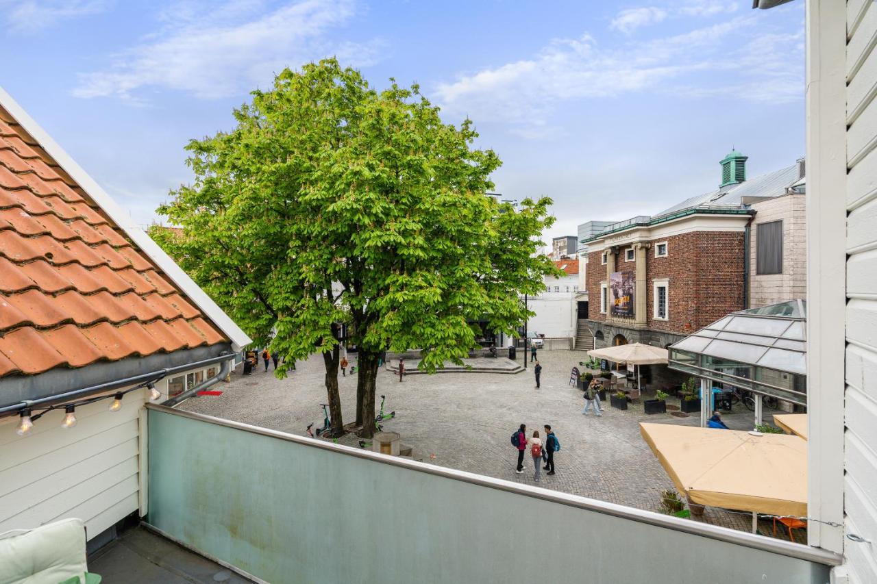 Charming Rooftop Apartment In Heart Of Stavanger Exterior foto
